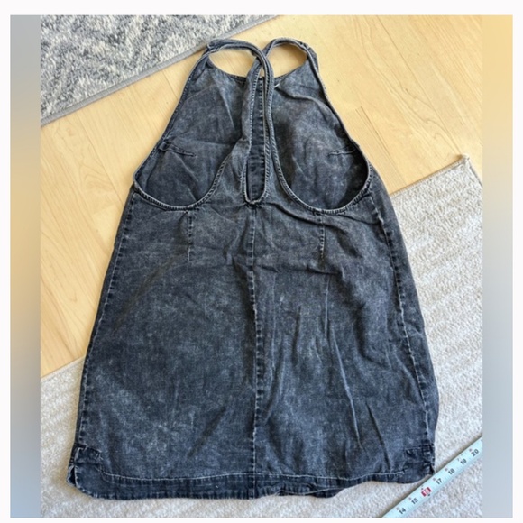 Free People Winderado Denim Mini Dress - Picture 4 of 5